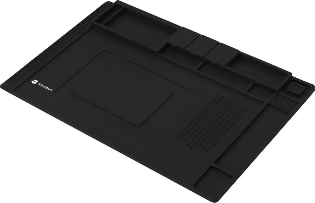 TOOLCRAFT Soldeermat 450x300x15mm