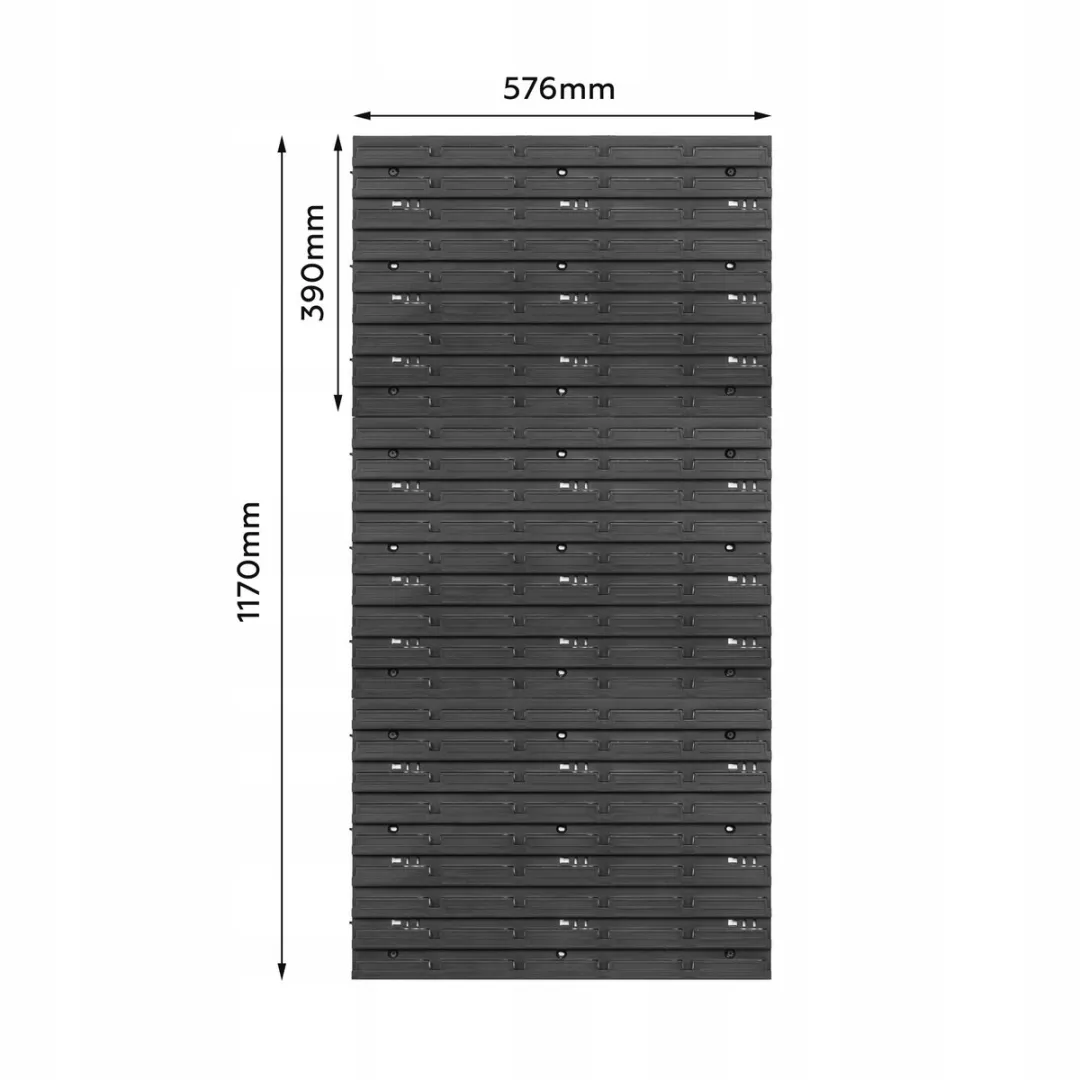 Prosperplast Gereedschapswand 576x1170mm - 3 Panelen