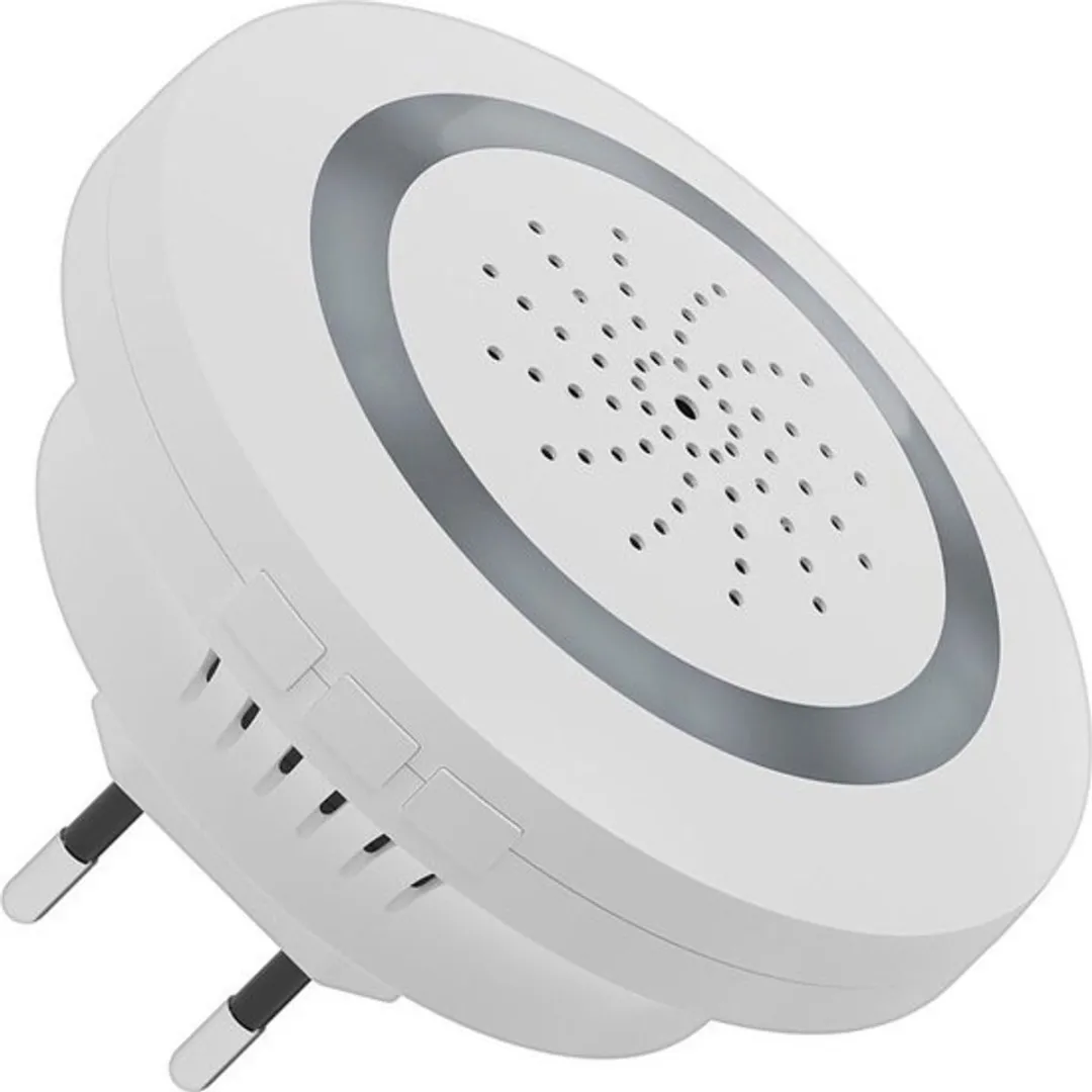 Calex 429210 Slimme Sirene - Stopcontact - 100dB - Wit - afbeelding 6 van 6