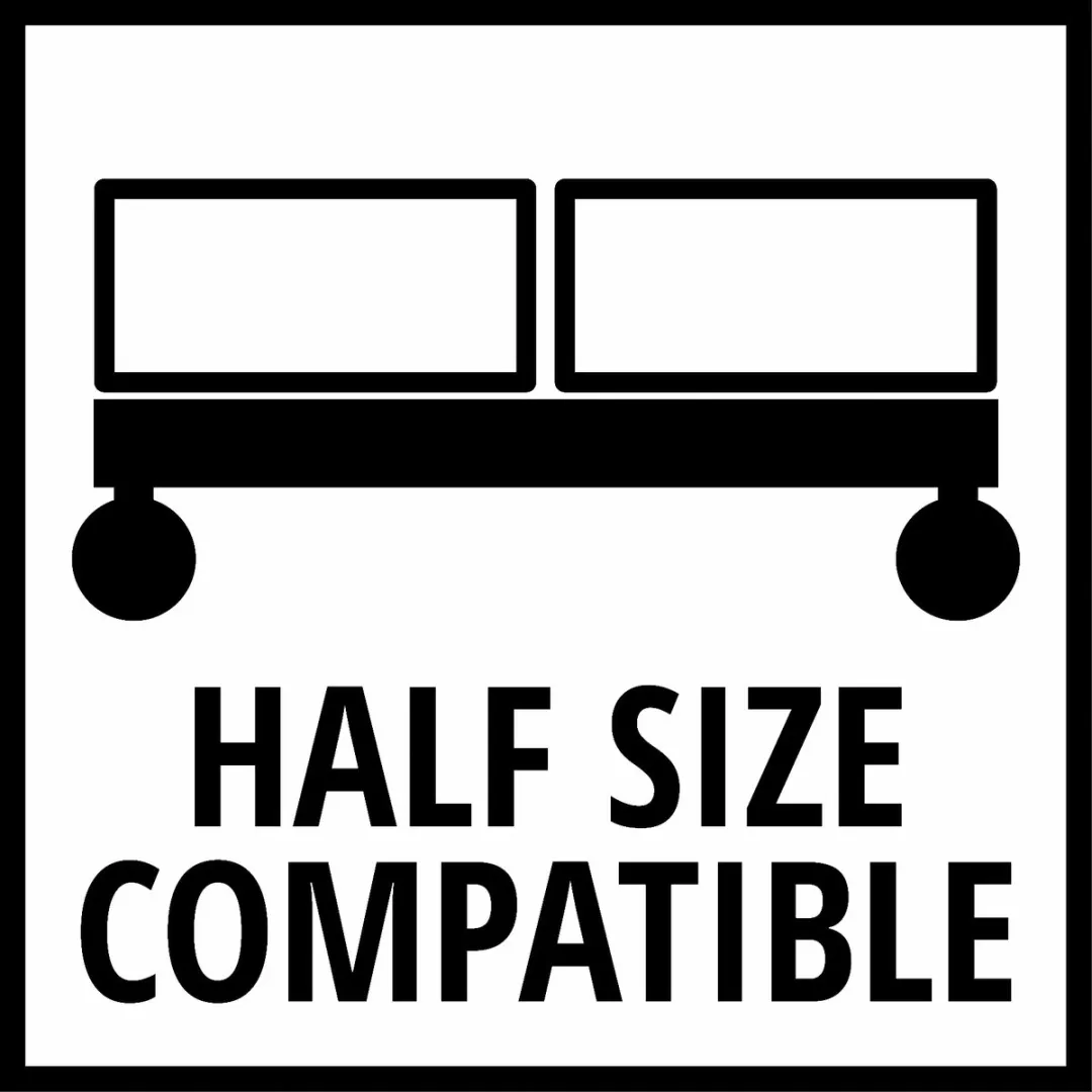 Einhell E-Case Transportwagen - 120 kg - Rood/Zwart - afbeelding 6 van 6