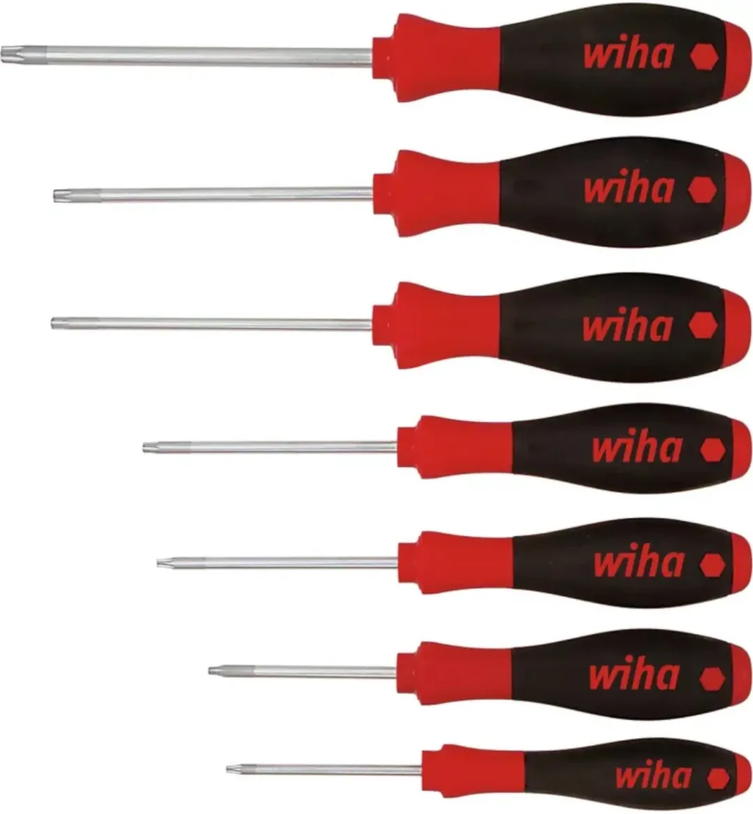 Wiha SoftFinish TORX Schroevendraaierset 7-delig T8