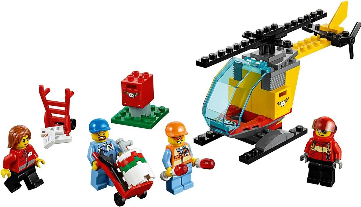 LEGO City Vliegveld Starter Set 60100 - 81 Stukken