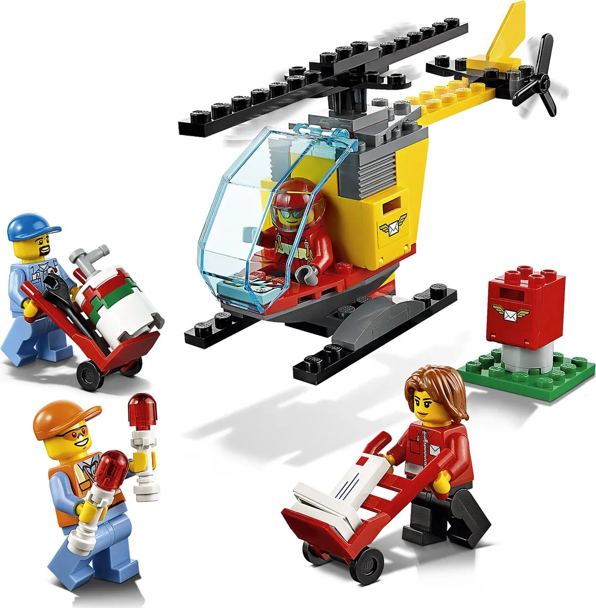 LEGO City Vliegveld Starter Set 60100 - 81 Stukken