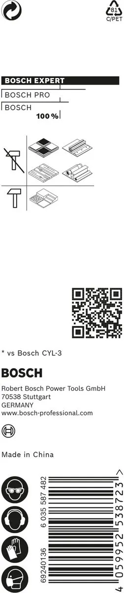 Bosch Professional Expert HEX-9 2608900579 Boor 7mm - Hout