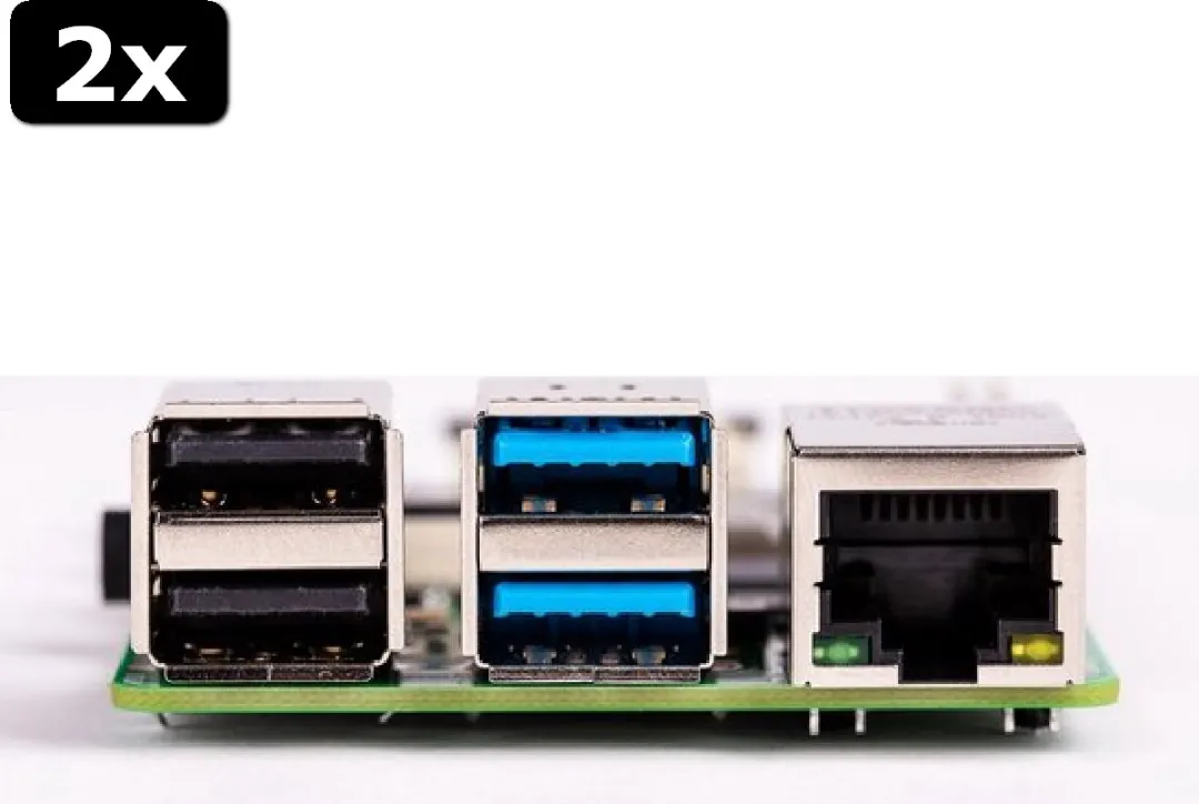 Raspberry Pi 4B 2GB - 2 Stuks