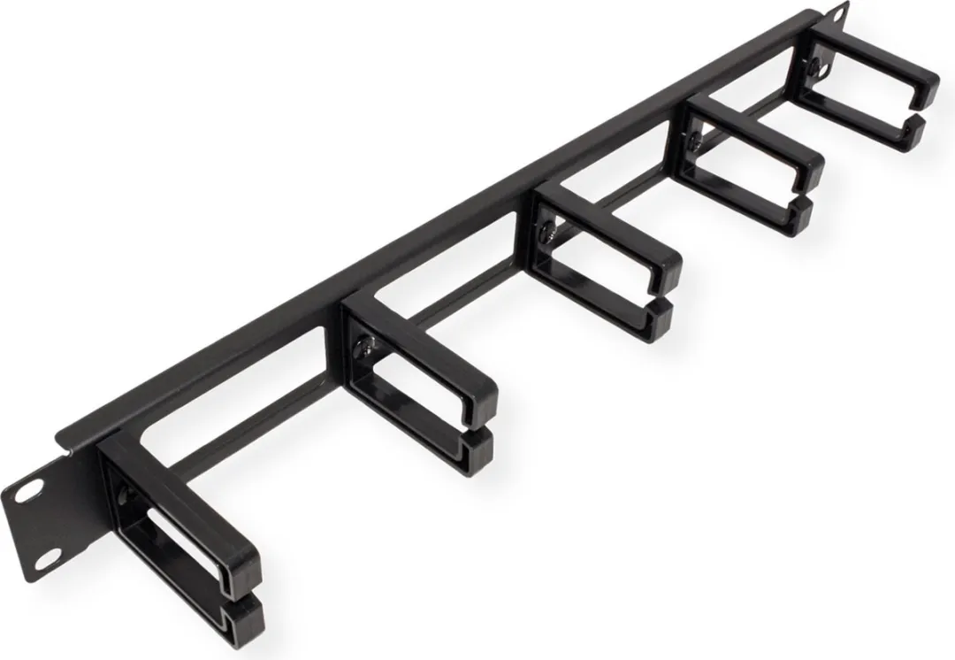 Value 19" Frontpaneel - 5 Kabelogen C - Zwart - afbeelding 3 van 5