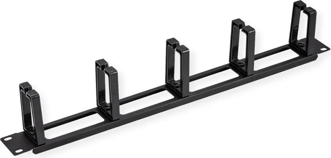 Value 19" Frontpaneel - 5 Kabelogen C - Zwart - afbeelding 2 van 5
