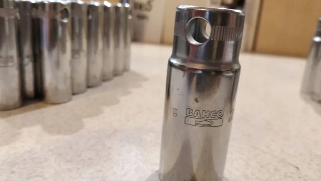 Bahco Bouten 1/2" 16mm - Chroom