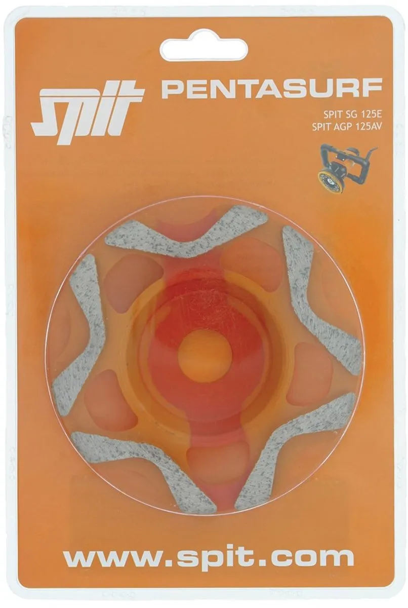 Spit Pentasurf Aggressieve Komschijf 125mm - 22.2mm As
