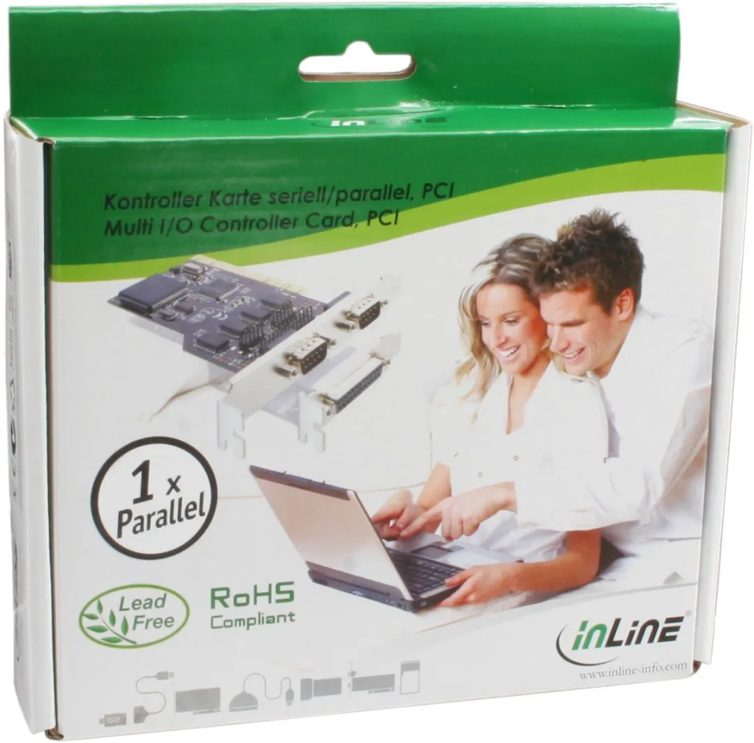 InLine 66630I Parallelle PCI-kaart - 1x IEEE 1284 LPT-poort - afbeelding 2 van 3