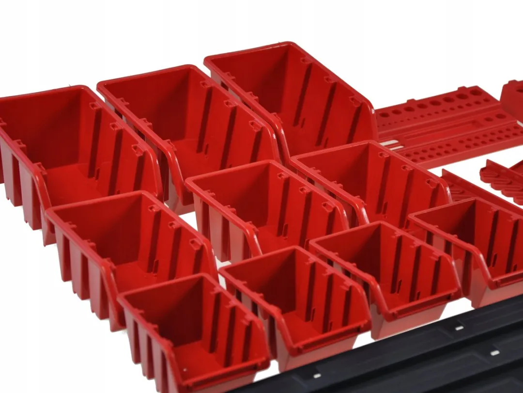 Prosperplast Gereedschapswand Organizer 34 Delen - Rood - afbeelding 4 van 5