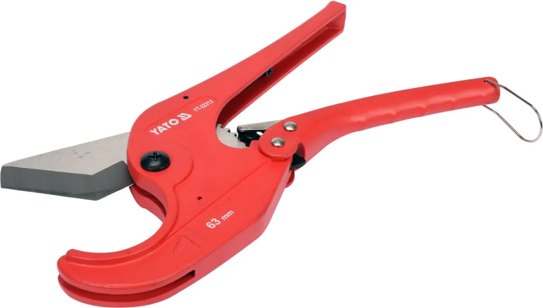 Toya Yato Buisknipper voor PVC tot 63mm - Rood