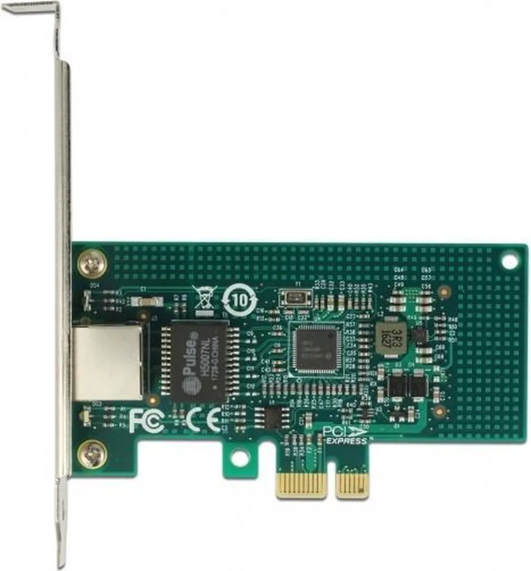 Delock PCIe x1 Gigabit LAN Kaart i210 - Zwart