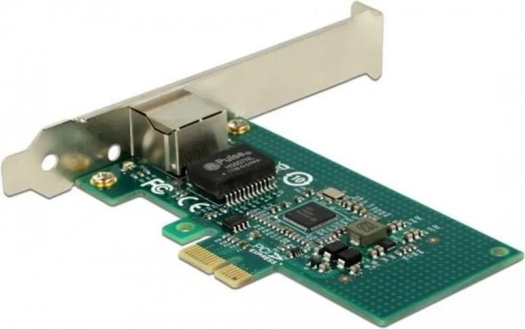 Delock PCIe x1 Gigabit LAN Kaart i210 - Zwart