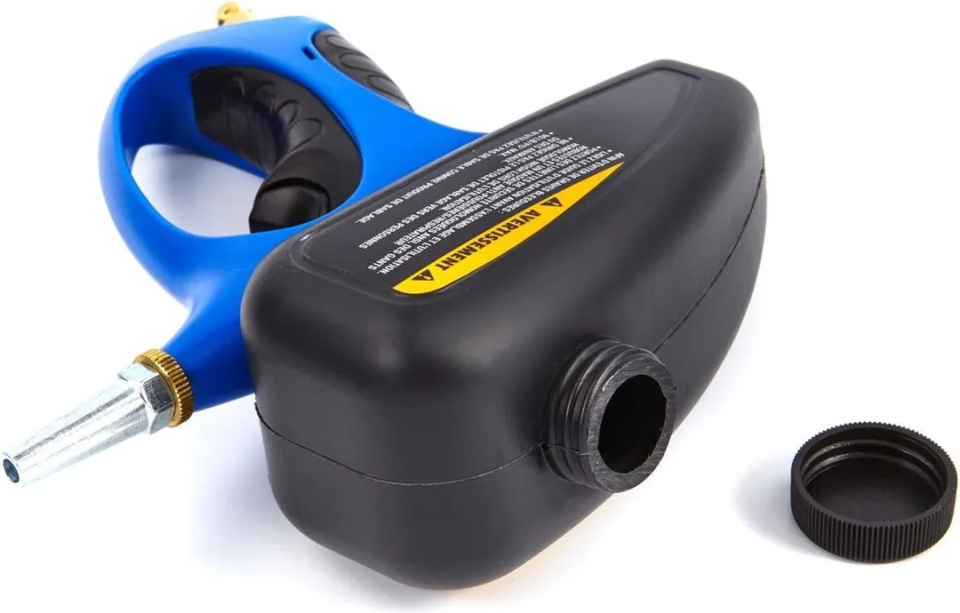 HBM Spot Straalpistool - inclusief 2kg grit & 2 nozzles