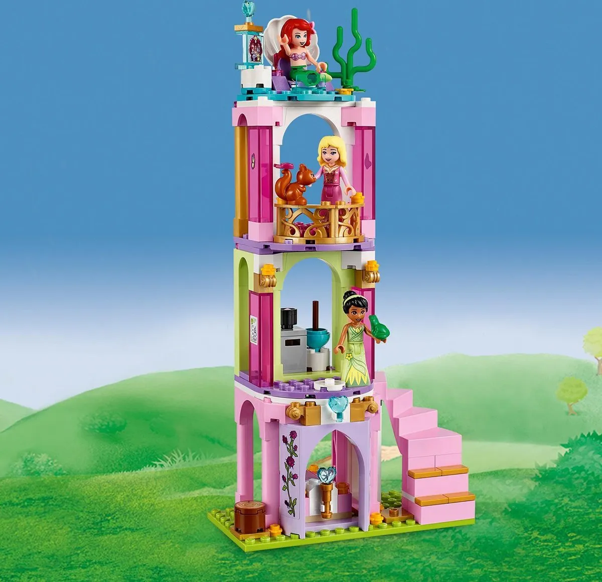 LEGO Disney Ariëls Aurora Tiana Koninklijke Viering 41162 - 282 Stukken