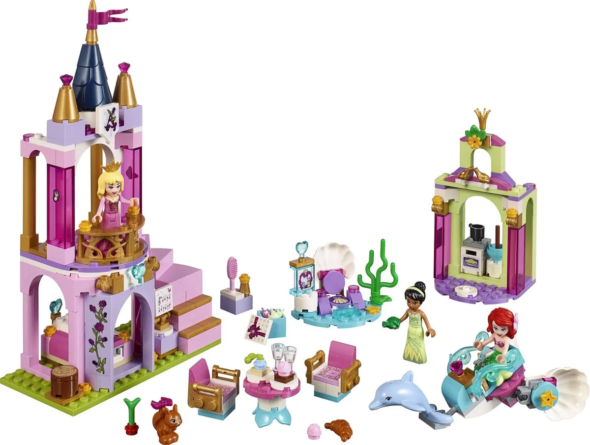 LEGO Disney Ariëls Aurora Tiana Koninklijke Viering 41162 - 282 Stukken