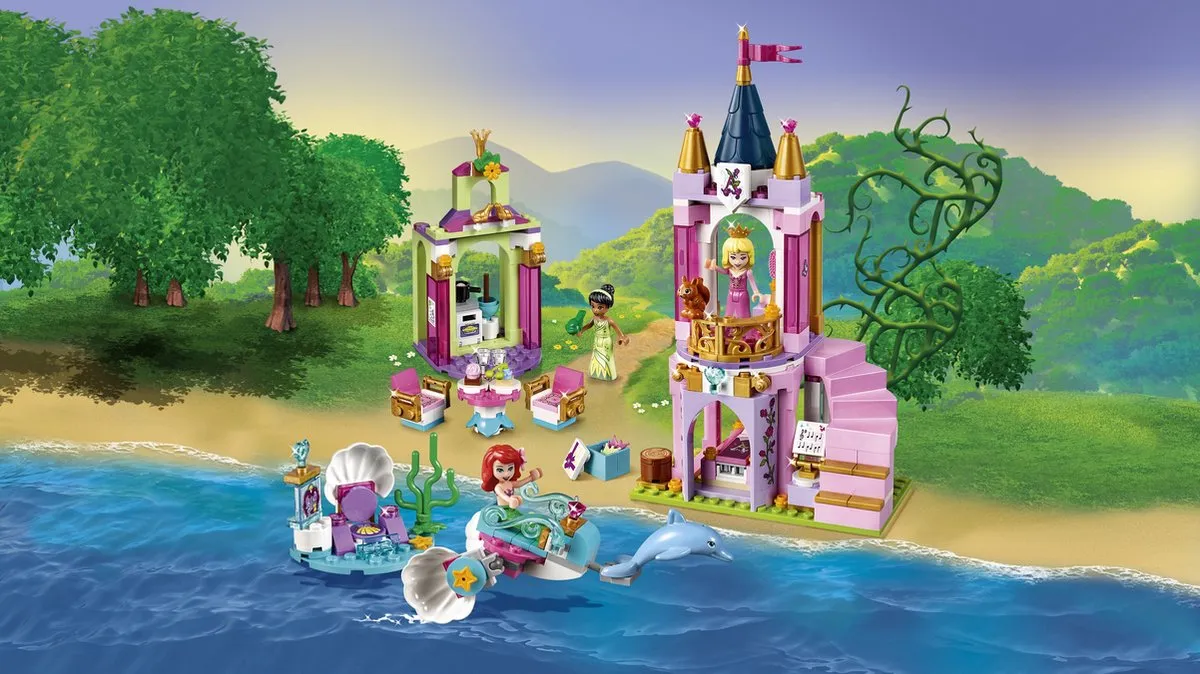 LEGO Disney Ariëls Aurora Tiana Koninklijke Viering 41162 - 282 Stukken