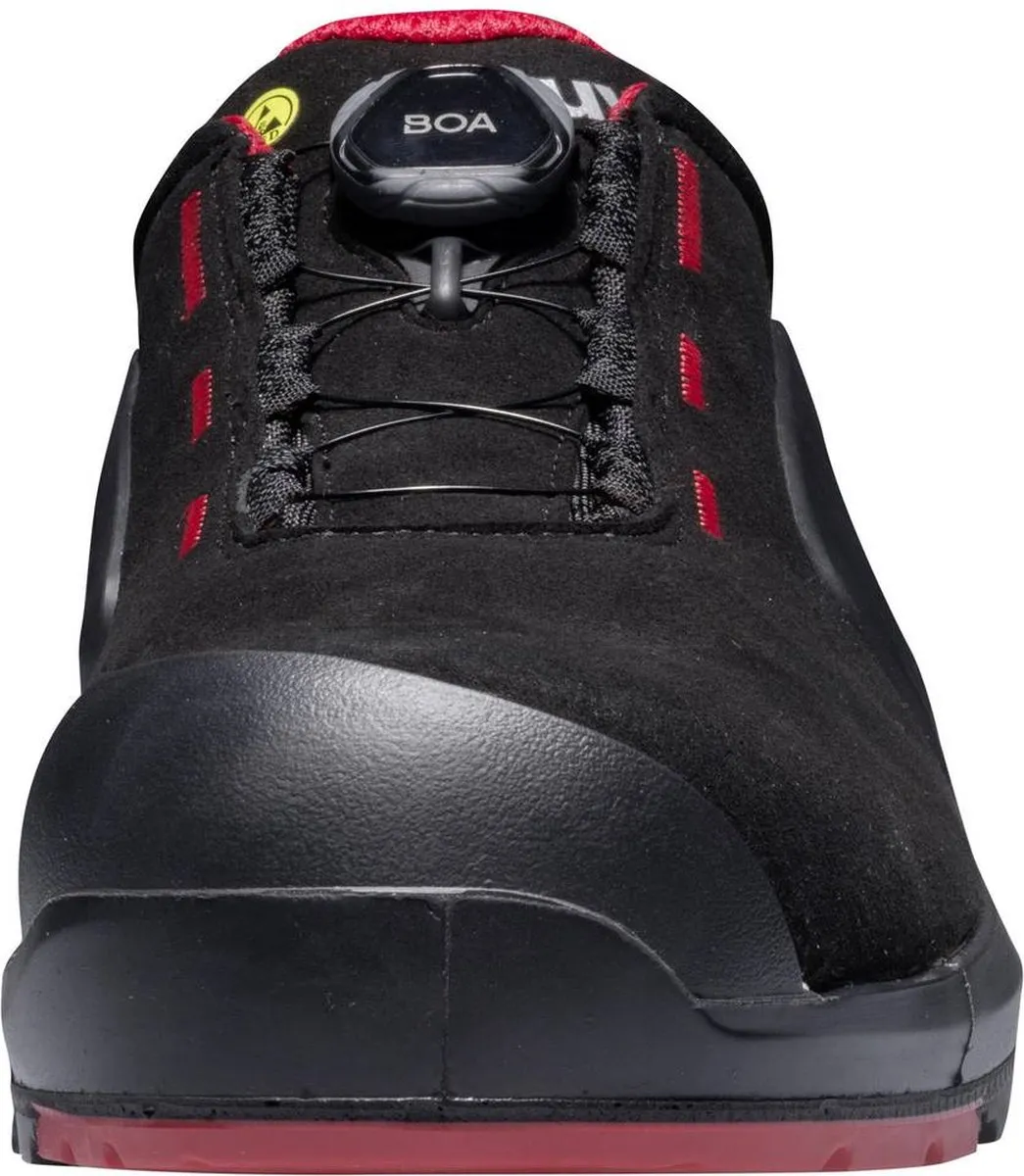 Uvex 6567245 Lage Veiligheidsschoenen S3 - 45 - Zwart/rood