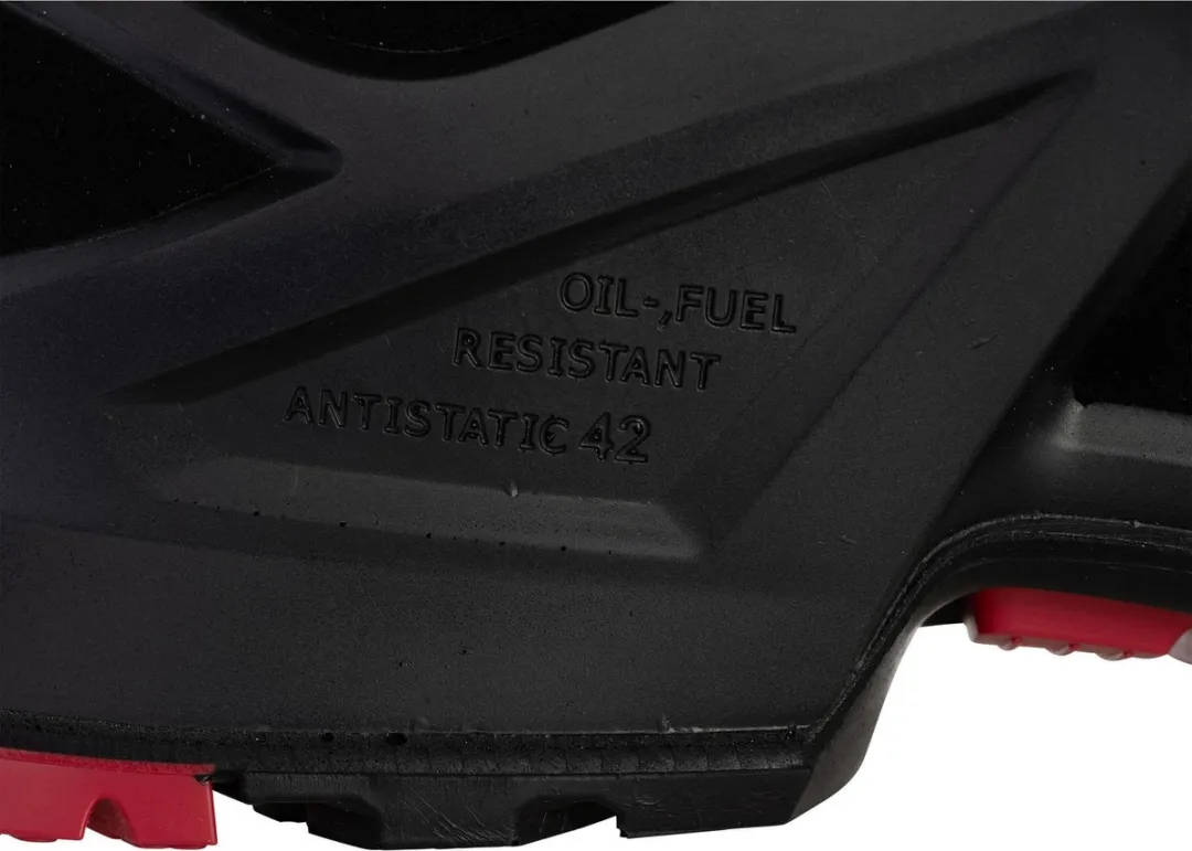 Uvex 6567245 Lage Veiligheidsschoenen S3 - 45 - Zwart/rood