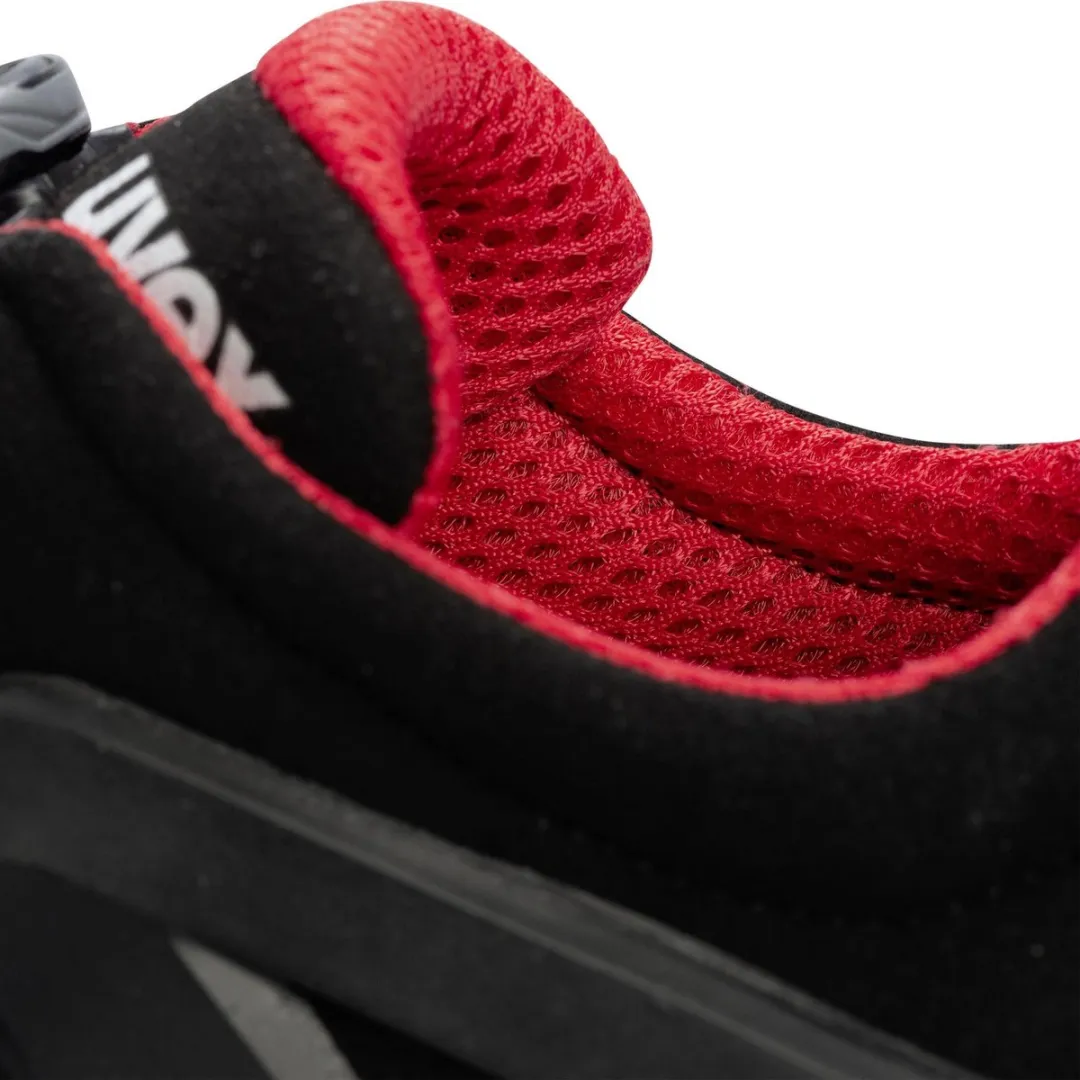 Uvex 6567245 Lage Veiligheidsschoenen S3 - 45 - Zwart/rood