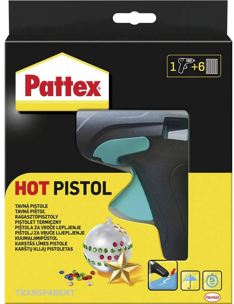 Pattex PXP12 HOT Pistol Lijmpistool starterset