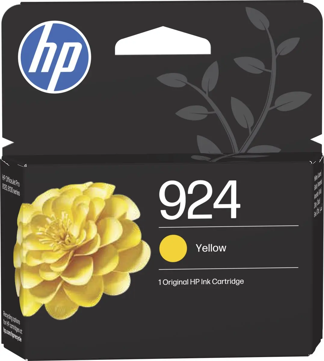 HP 924 Inktcartridge Geel HP4K0U5NEB