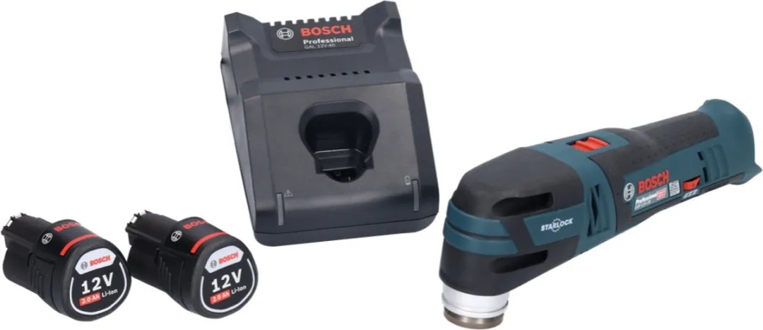 Bosch Professional GOP 12V-28 Multi-Cutter - 2x 2.0Ah Accu