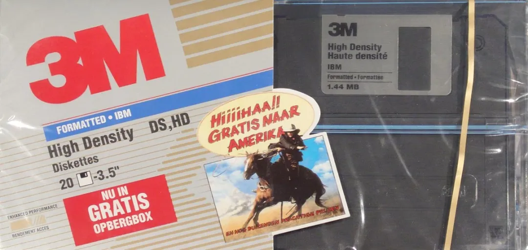 3M High Density 3.5" Diskettes 20 Stuks