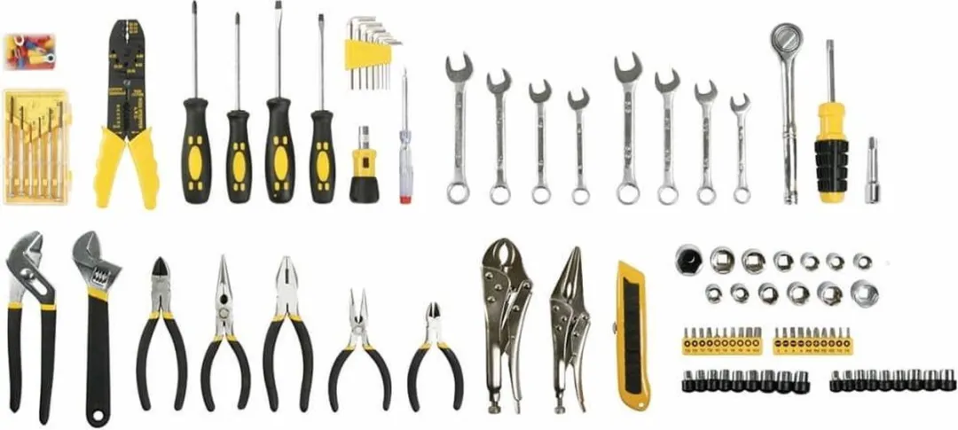 Perel Toolland HST0099 Gereedschapskoffer - 99-delig - Zwart
