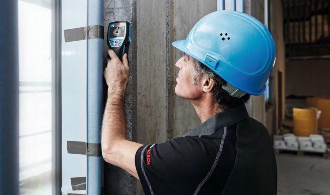 Bosch Professional D-TECT 120 - Blauw - 12V Accu + Lader
