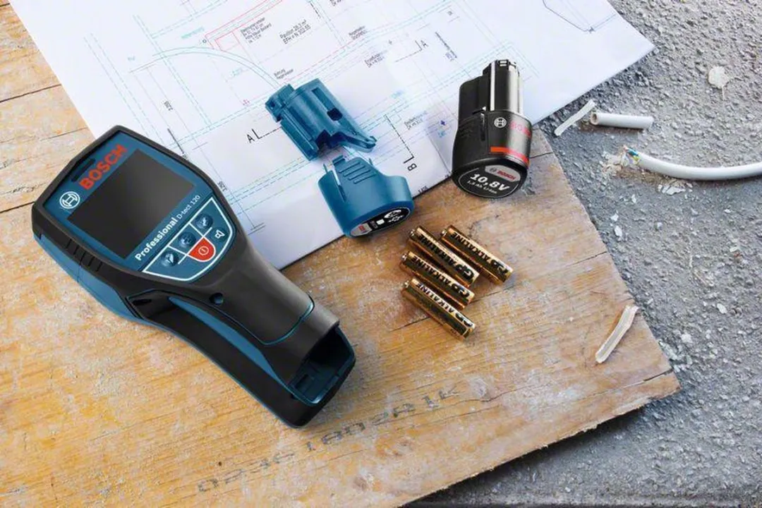 Bosch Professional D-TECT 120 - Blauw - 12V Accu + Lader