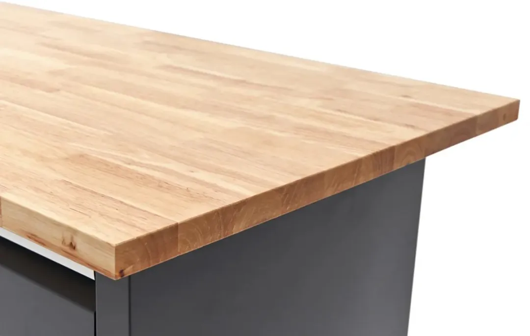 HBM 171cm Werkbank - 6 Lades Massief Houten Werkblad
