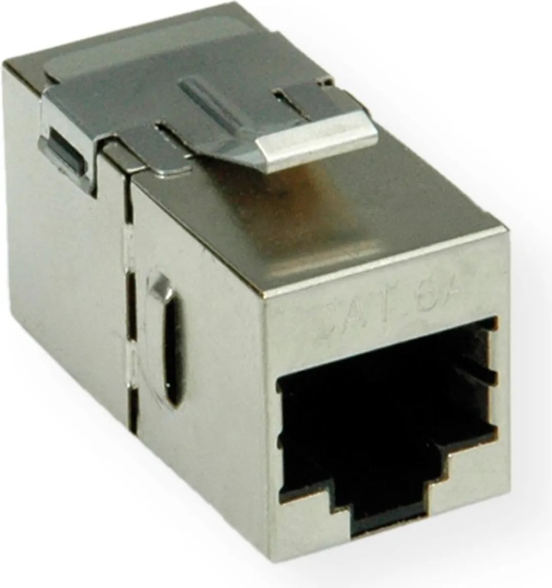 Value RJ-45 Keystone Afgeschermd Cat.6A Koppelstuk - Zilver - afbeelding 5 van 6