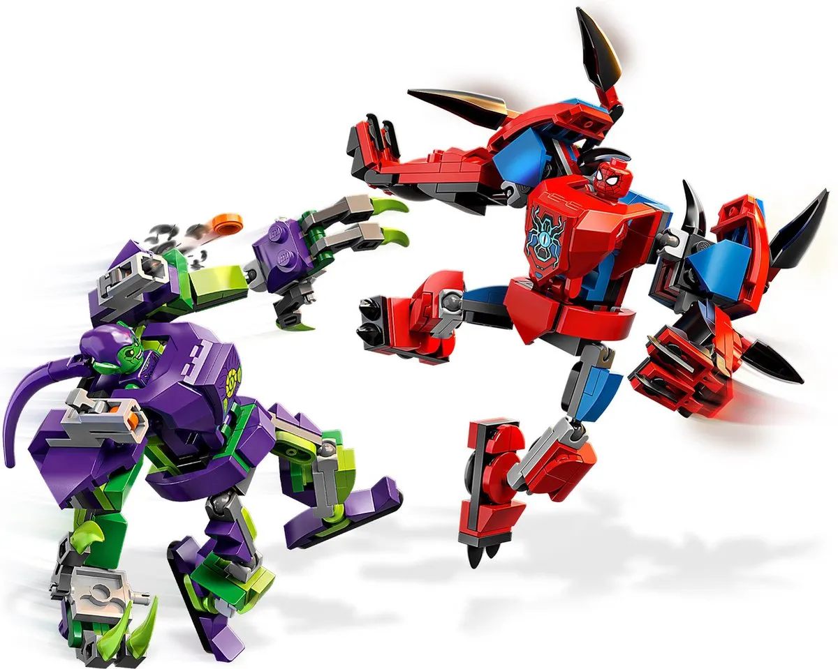 LEGO Marvel 76219 Spiderman & Green Goblin Mechagevecht - 296 Stukken