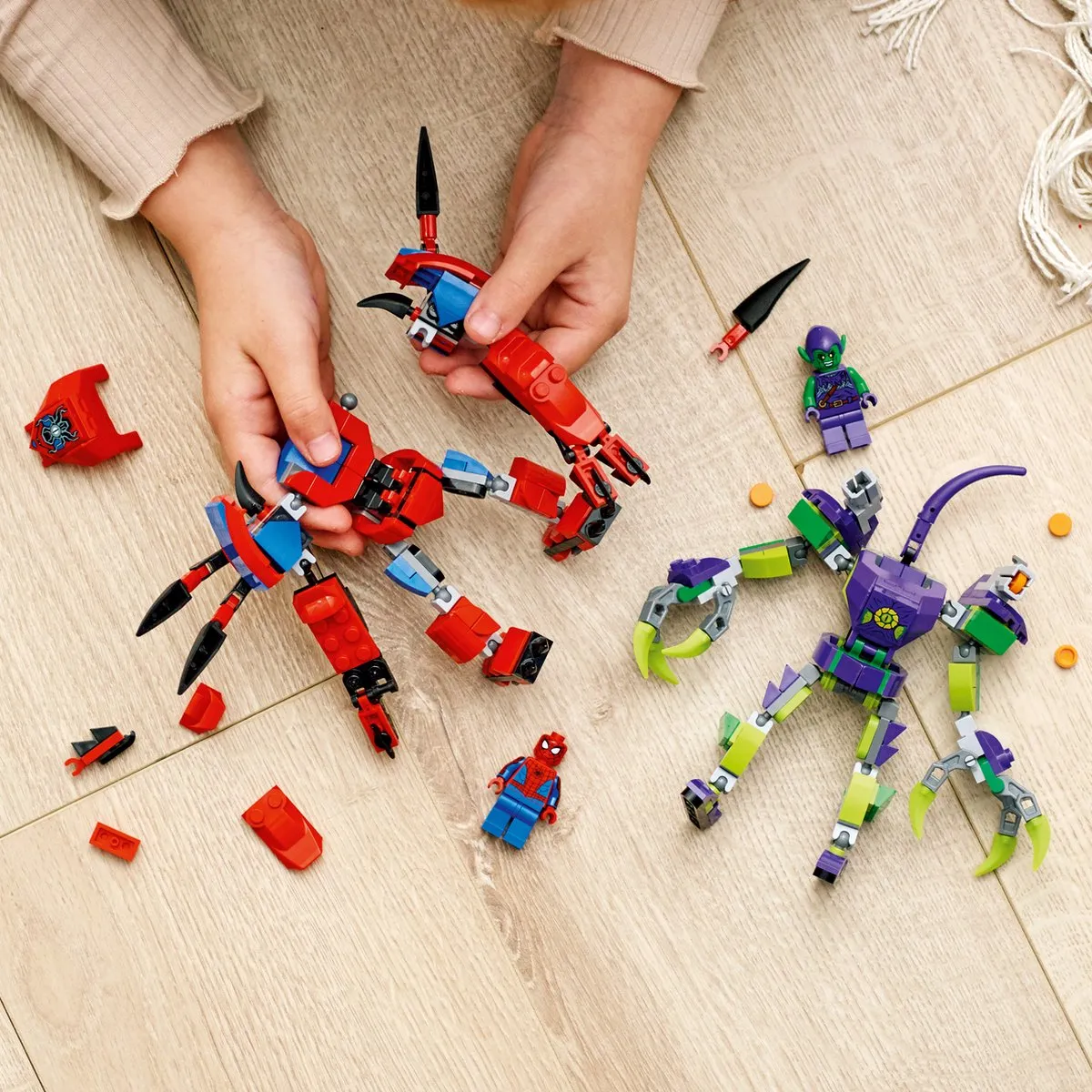 LEGO Marvel 76219 Spiderman & Green Goblin Mechagevecht - 296 Stukken - afbeelding 6 van 6