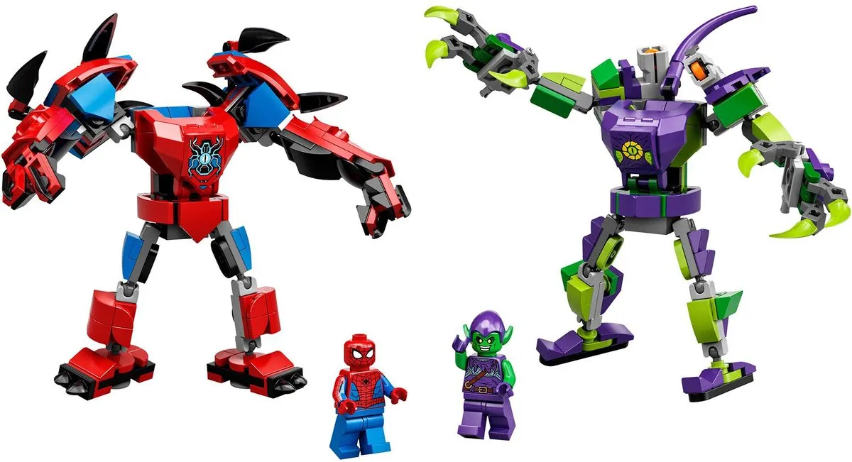 LEGO Marvel 76219 Spiderman & Green Goblin Mechagevecht - 296 Stukken