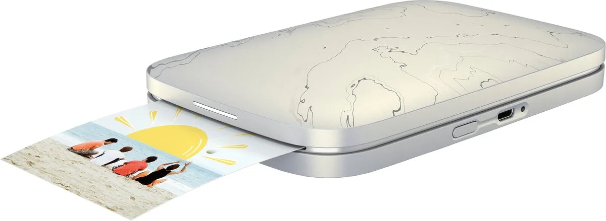 HP Sprocket Select Mobiele Fotoprinter - Grijs