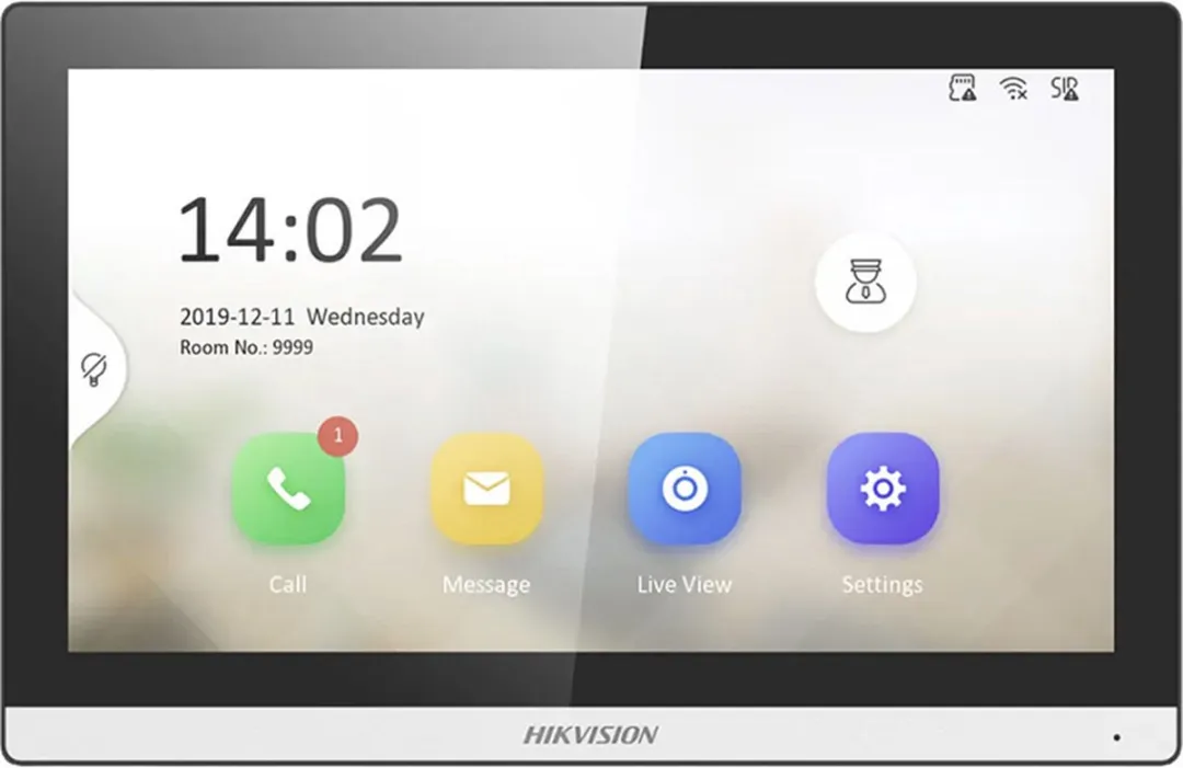 Hikvision DS-KIS603 Intercomkit - 7 inch Display - Zwart