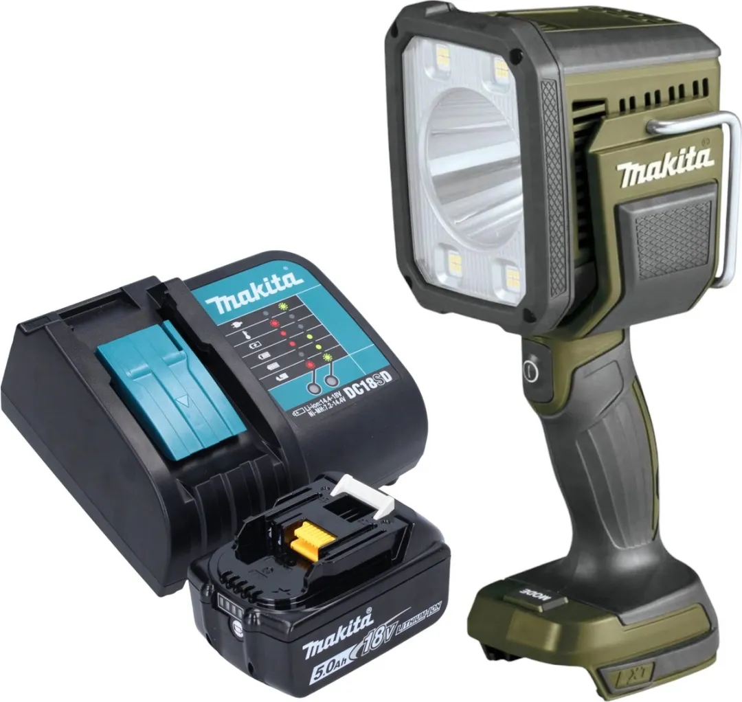 Makita DML 812 ST1 Handlamp 18V 1250lm