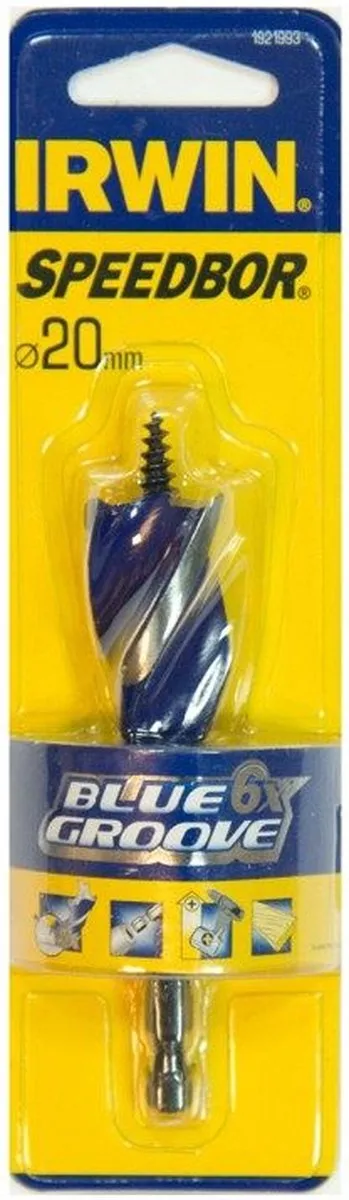Irwin Blue Groove Speedboor 20mm x 4 - 1921993