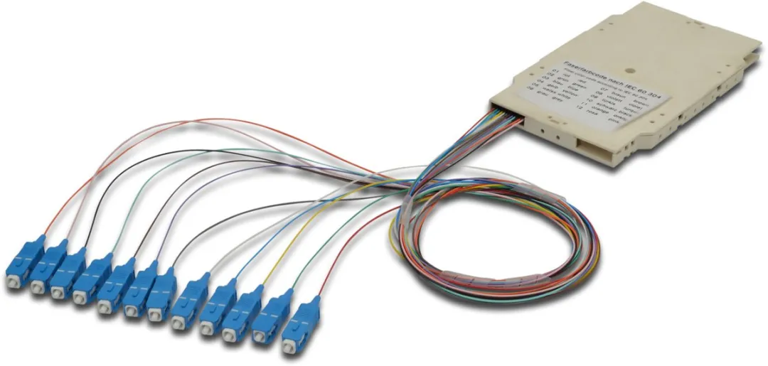 Digitus A-96922-02-UPC glasvezeladapter SC Meerkleurig