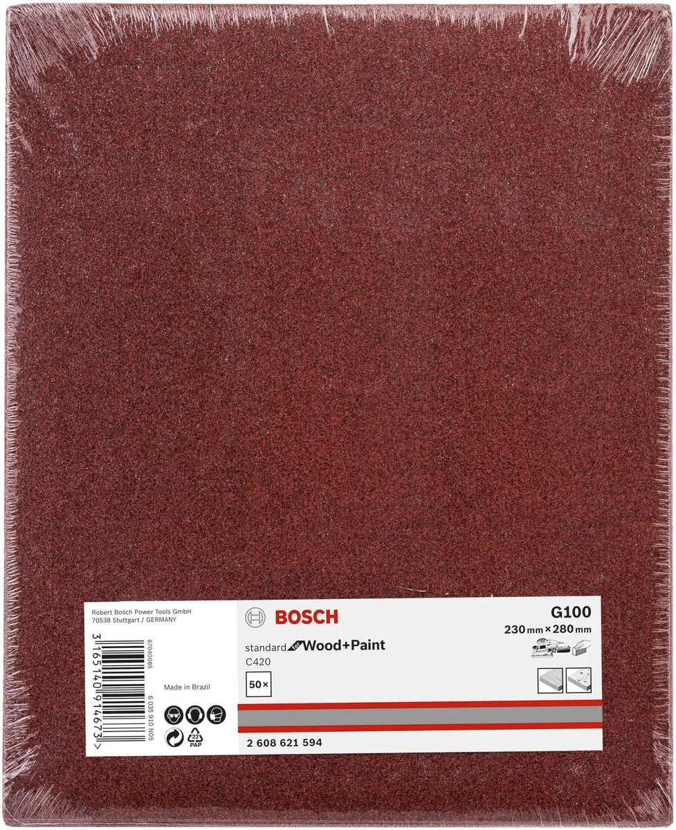 Bosch C420 Schuurpapier 230x280mm