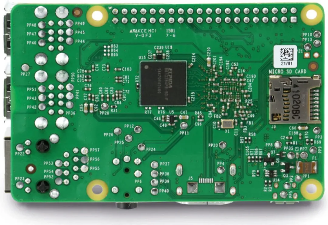 Raspberry Pi Type B 2 Mainboard - 1GB - afbeelding 3 van 4