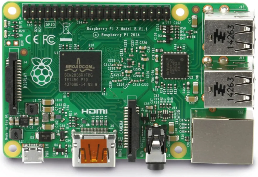 Raspberry Pi Type B 2 Mainboard - 1GB - afbeelding 2 van 4