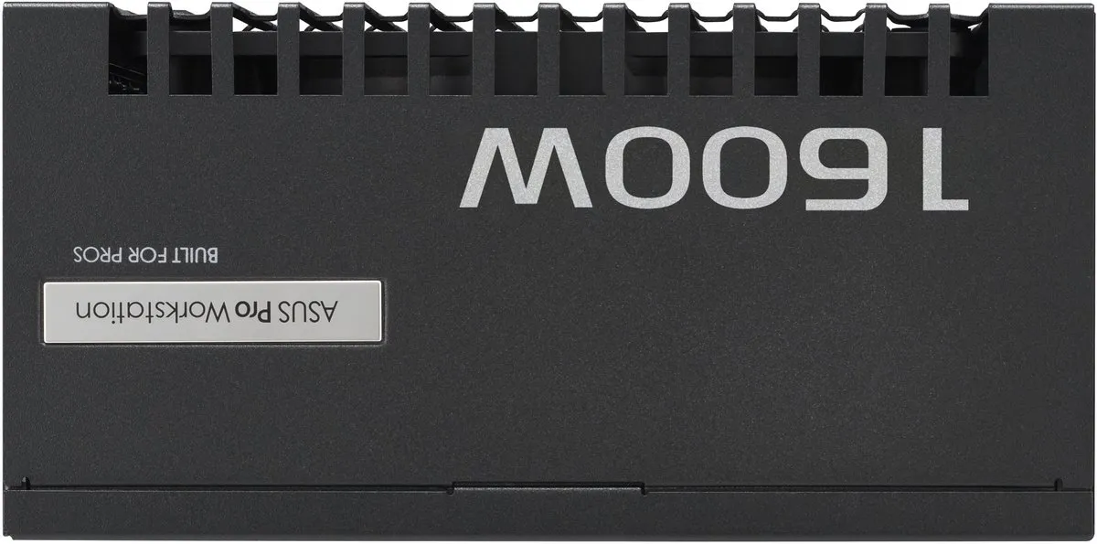 ASUS Pro WS 1600W Platinum PSU - 1600W - Volledig Modulair