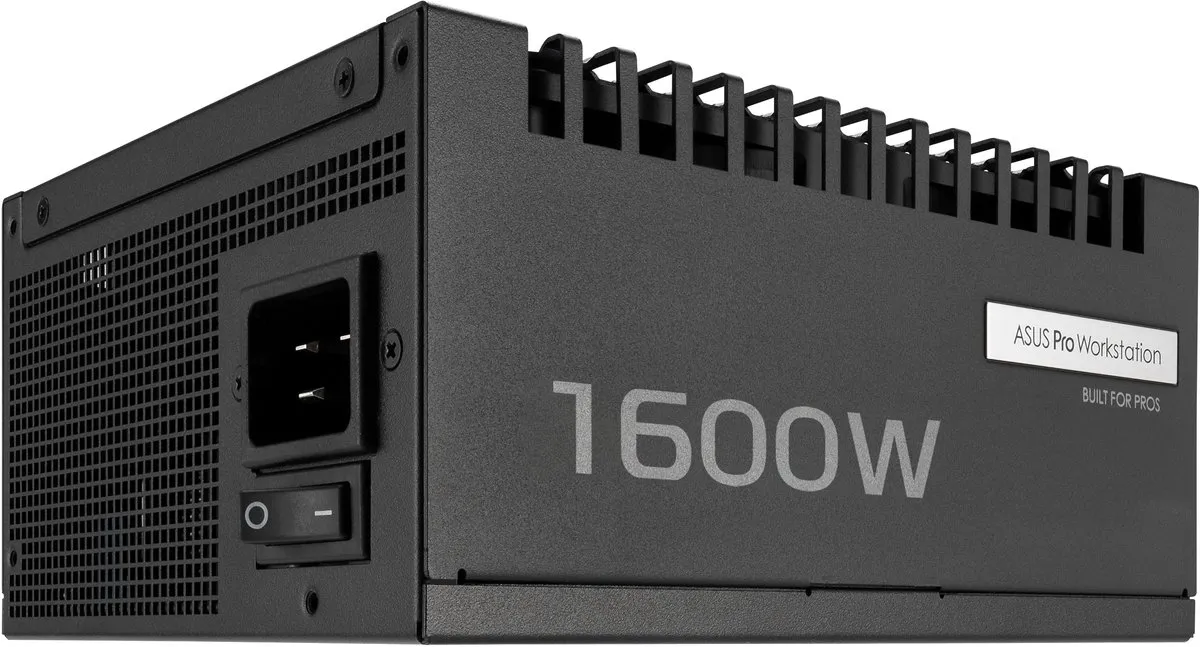 ASUS Pro WS 1600W Platinum PSU - 1600W - Volledig Modulair