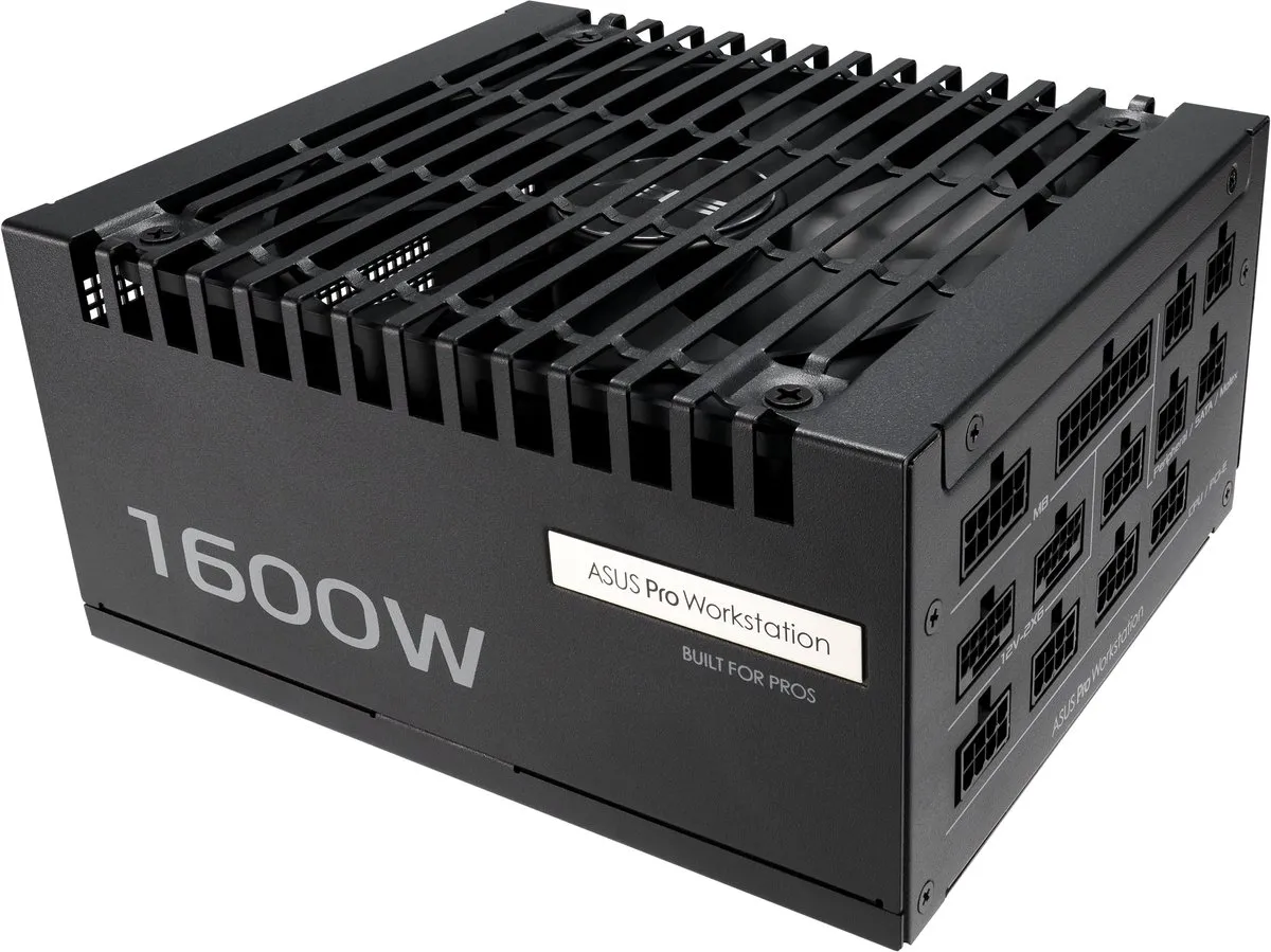 ASUS Pro WS 1600W Platinum PSU - 1600W - Volledig Modulair