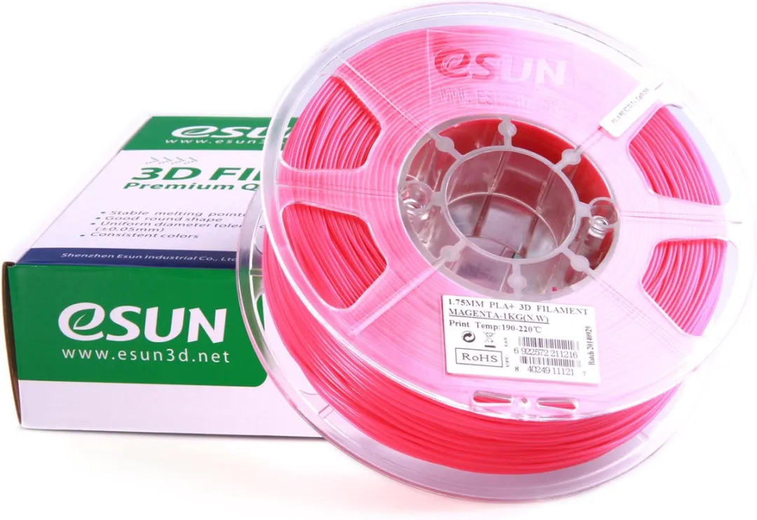 ESUN PLA+ Filament 1.75mm Magenta
