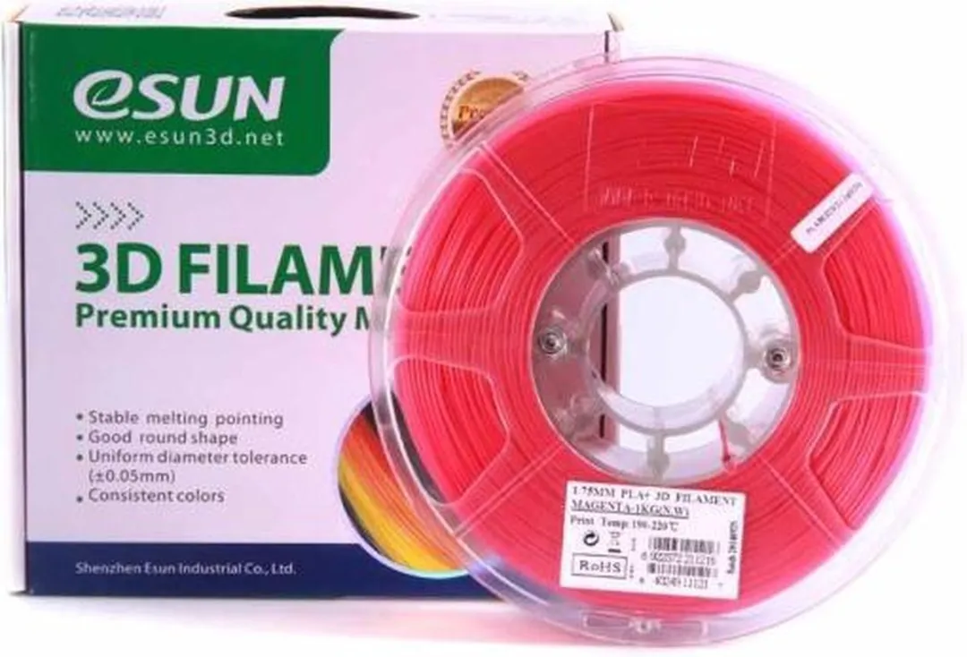 ESUN PLA+ Filament 1.75mm Magenta